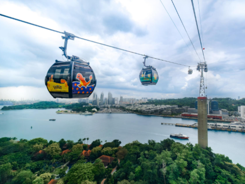 Singapore Cable Car Ride | Visit to Singapore Oceanarium | Wings of Time Experience