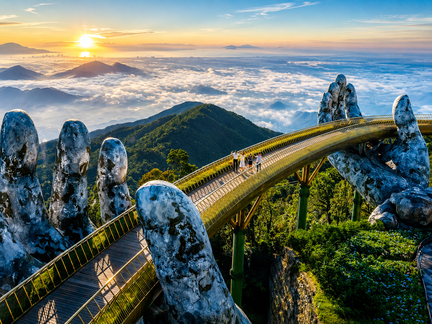 Sun World Ba Na Hills - Golden Bridge