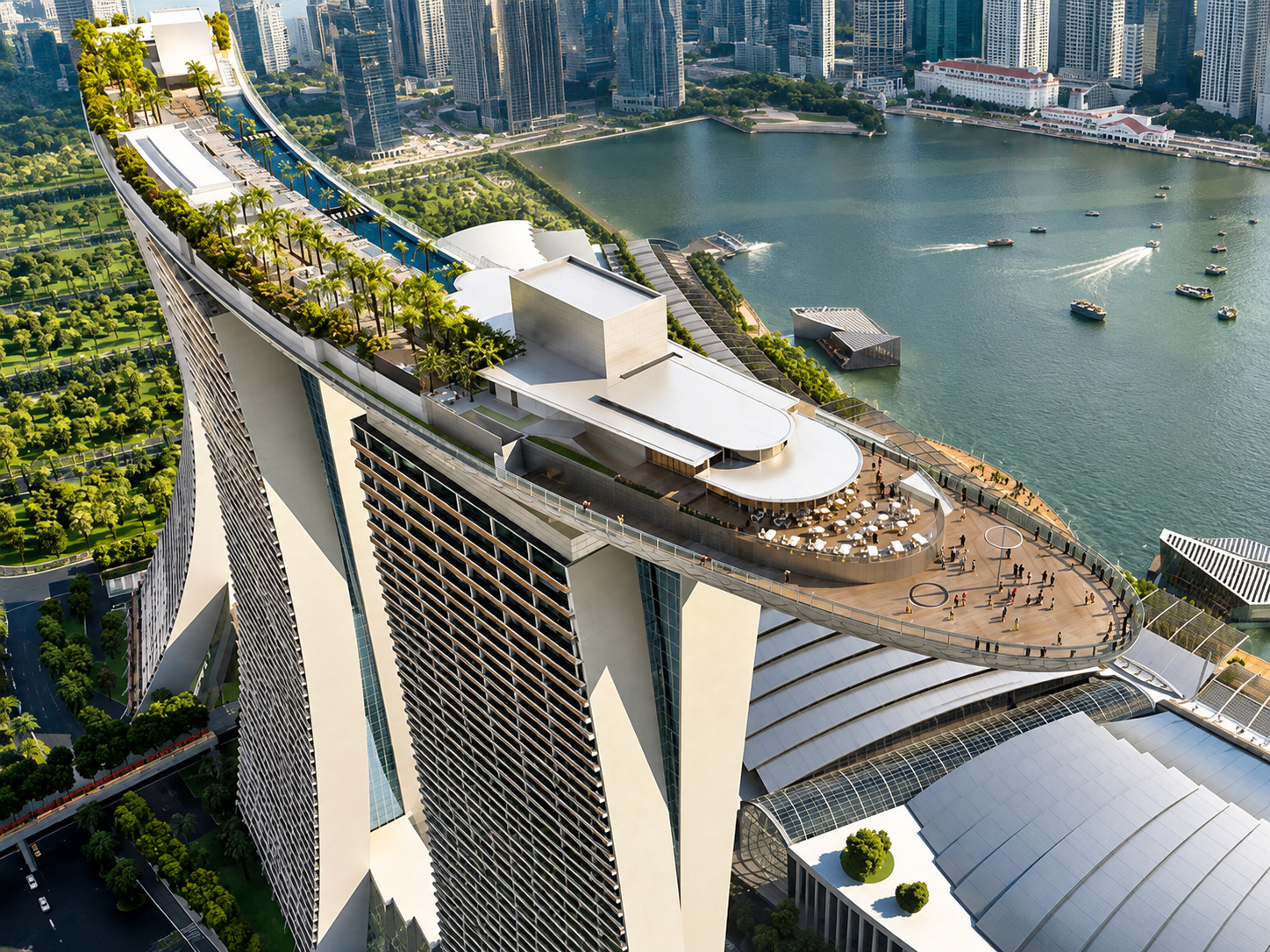 Garden by the bay (cloud forest +Flower dom with Jurassic world) + MBS sky park