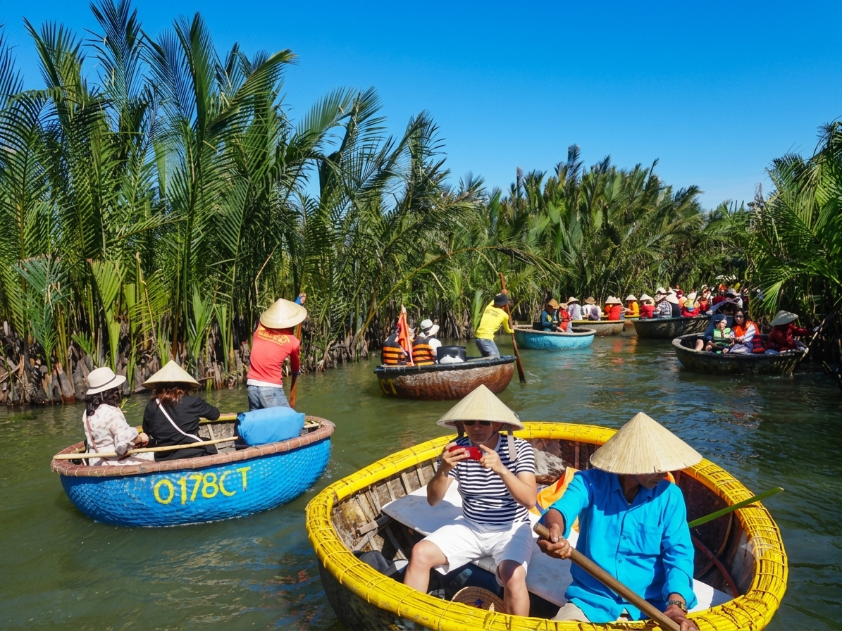 Coconut Forest - Hoi An Ancient Town - Latern Boat Ride