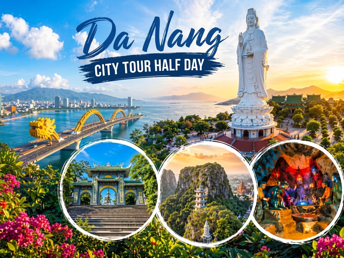 Half day Da Nang City Highlights & Discovery Tour