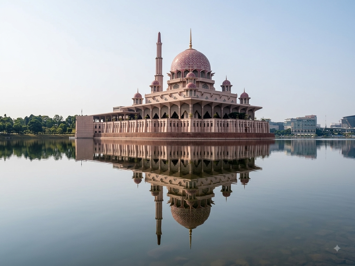 Enroute Putrajaya Tour (30 Min. photo stop only) on arrival or dep. Day- subject to flight timings