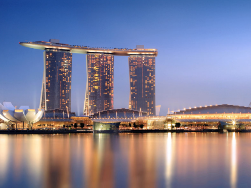 Garden by the bay (cloud forest +Flower dom with Jurassic world) + MBS sky park