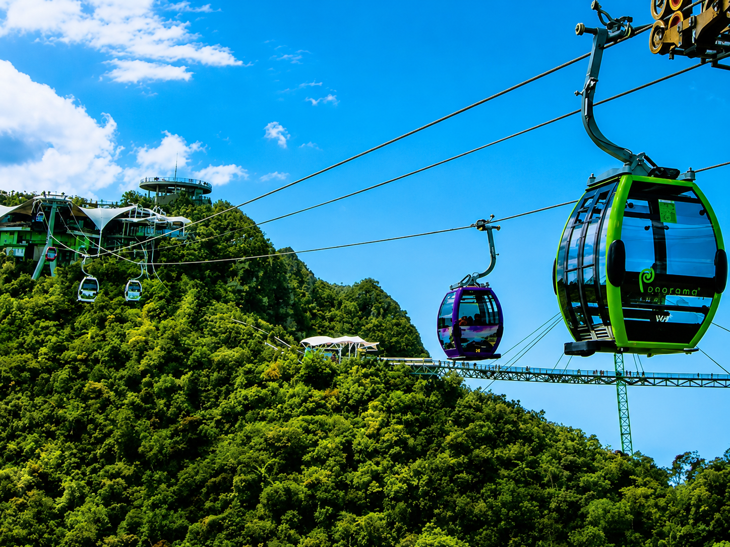 Full day City tour Lgk + Basic Entrance Cable Car, Sky Dom, Sky Rex, 3D Art, Sky Bridge Sky Bridge by Glade (8 Hrs.) (subject to maintenance / weather)