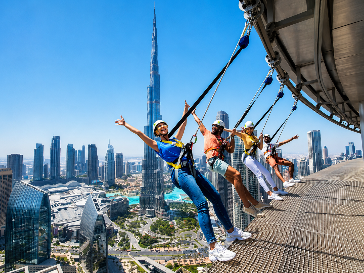 Sky Views Edge Walk | Marvel at The View at The Palm Dubai