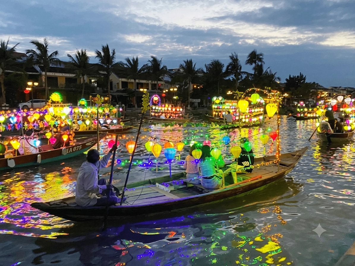 Coconut Forest - Hoi An Ancient Town - Latern Boat Ride