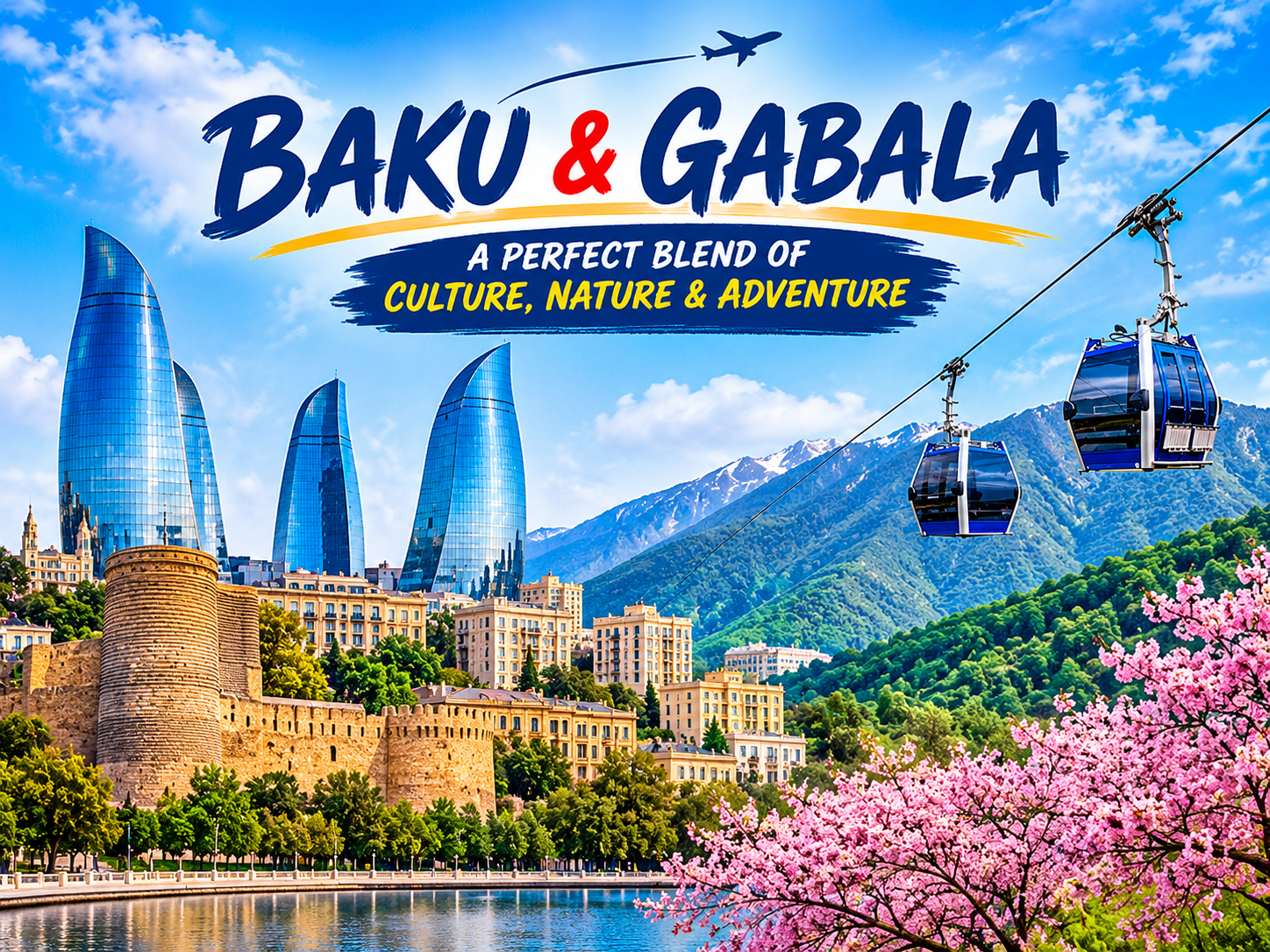 BAKU & GABALA – A PERFECT BLEND OF CULTURE, NATURE & ADVENTURE