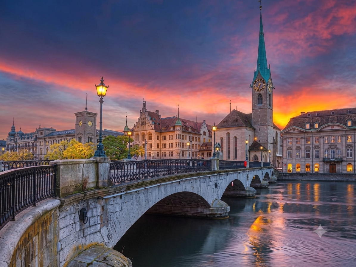 EUROPE’S TIMELESS TRIANGLE | EXPLORE FRANKFURT, ZURICH & VENICE