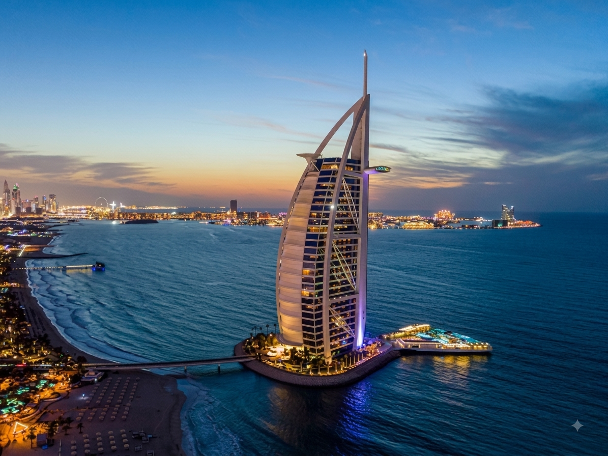 Dubai Luxurious Retreat | Sky-High Views and Desert Dunes