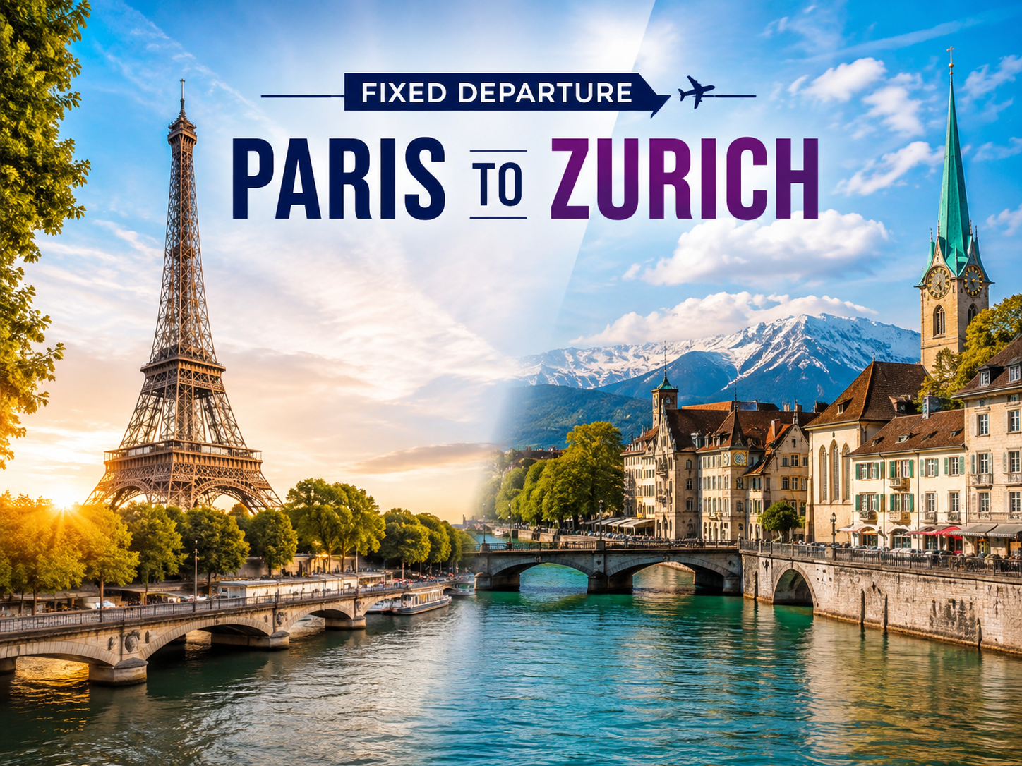 THE GRAND EUROPEAN ESCAPE  FIXED DEPARTURE | PARIS TO ZURICH