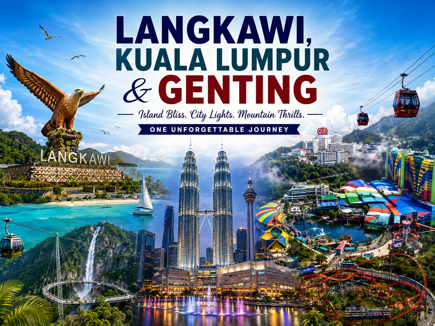 ISLAND TO HIGHLANDS | 06 NIGHTS ACROSS LANGKAWI, KUALA LUMPUR & GENTING